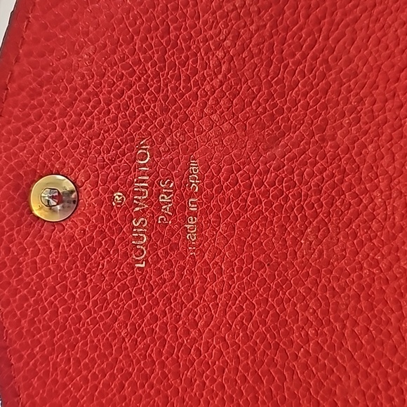 Louis Vuitton Portefeuille Curieuse Empreinte Red Wallet 2in1 - Picture 6 of 17